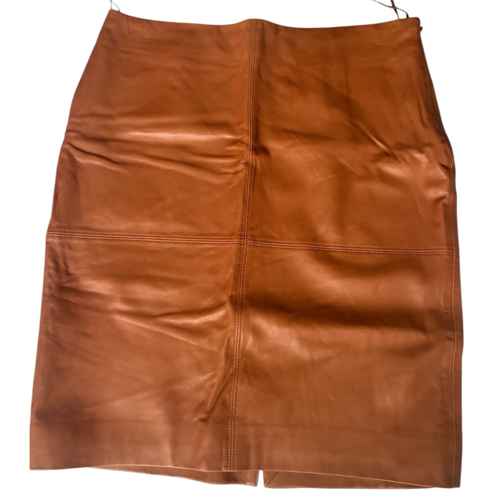 Lauren Ralph Lauren Leather Pencil Skirt Women’s 10 NWT